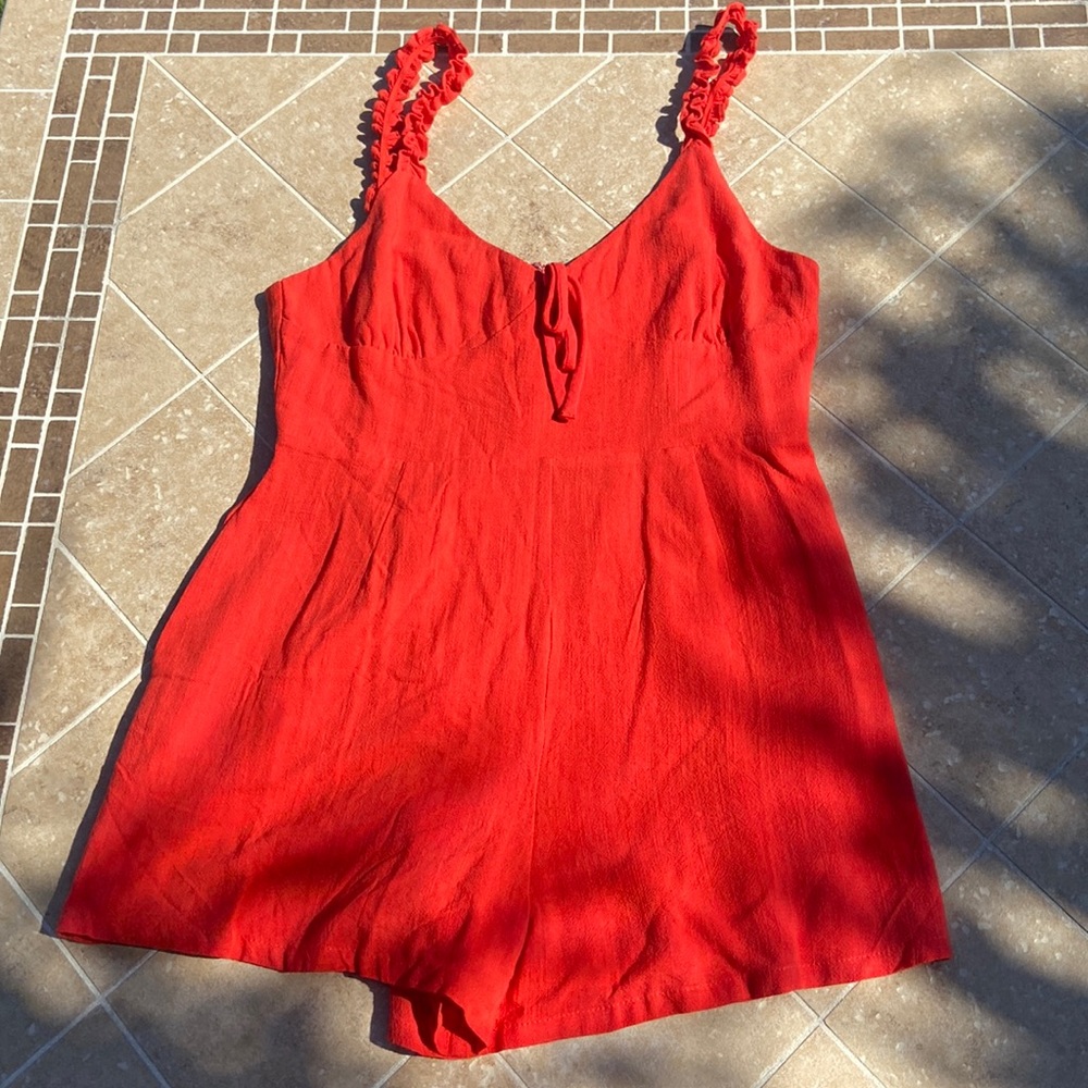 NWT Coral Romper